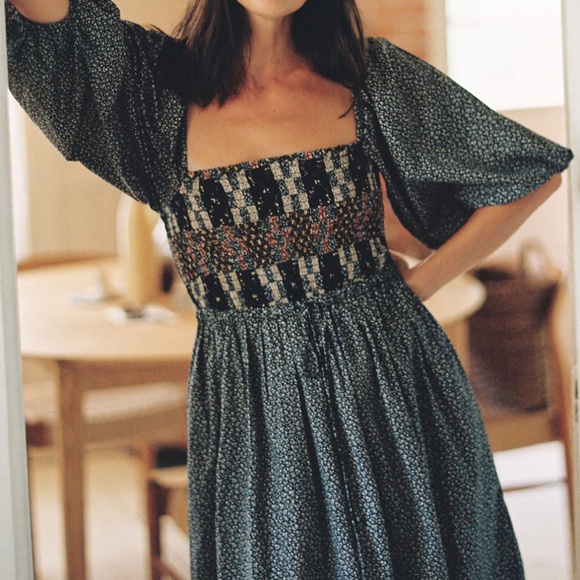 NWOT Christy Dawn Katrina Dress in Harvest Patchwork - Picture 2 of 10